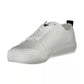 Calvin Klein Men's White Cotton Sneaker - 43 EU