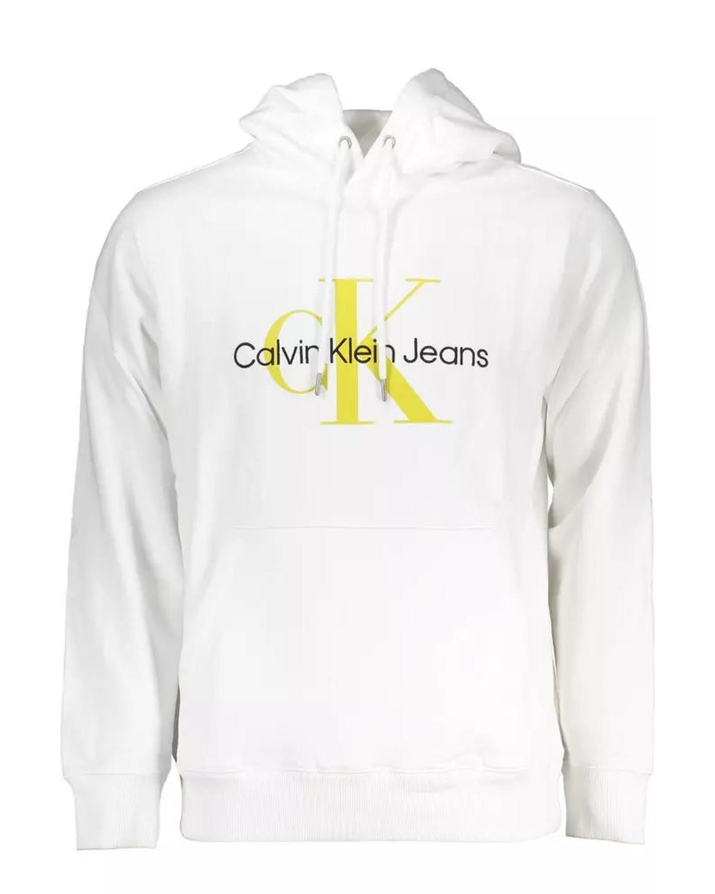 Calvin Klein Men's White Cotton Sweater - L