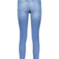 Calvin Klein Women's Light Blue Cotton Jeans & Pant - W25/L30 US