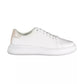 Calvin Klein Women's White Polyester Sneaker - 37 EU