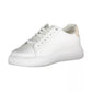 Calvin Klein Women's White Polyester Sneaker - 37 EU