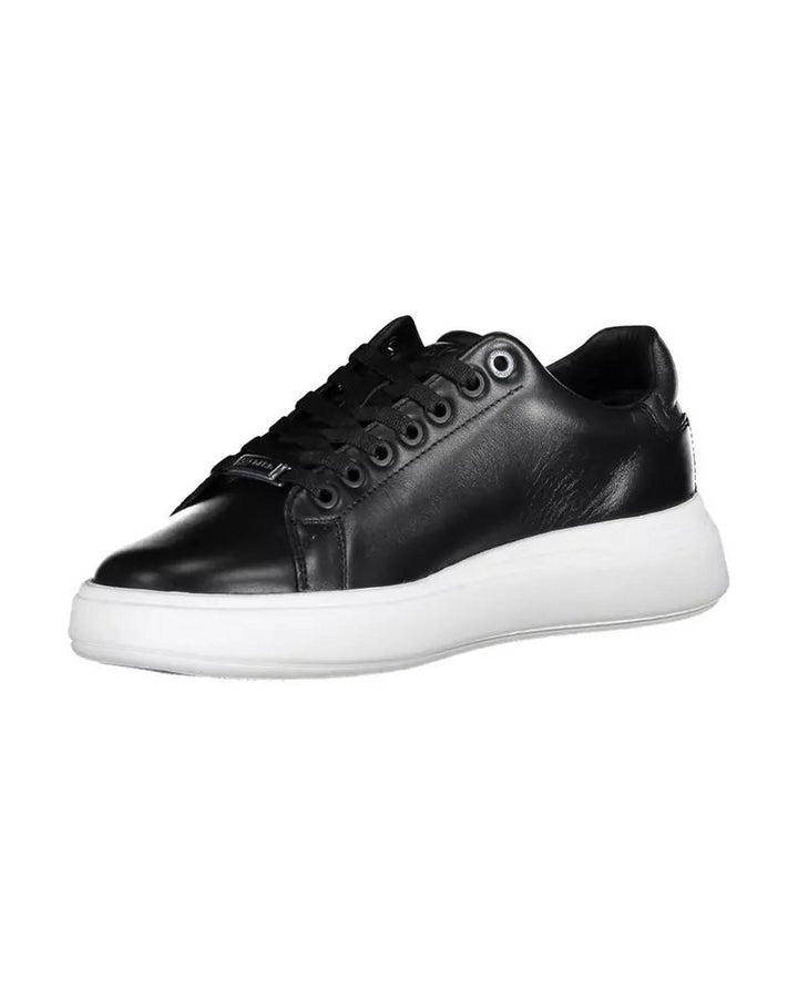 Calvin Klein Women's Black Polyester Sneaker - 36 EU