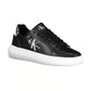 Calvin Klein Women's Black Polyester Sneaker - 36 EU