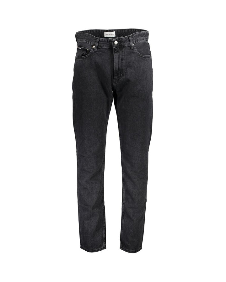 Calvin Klein Men's Black Cotton Jeans & Pant - W33 US