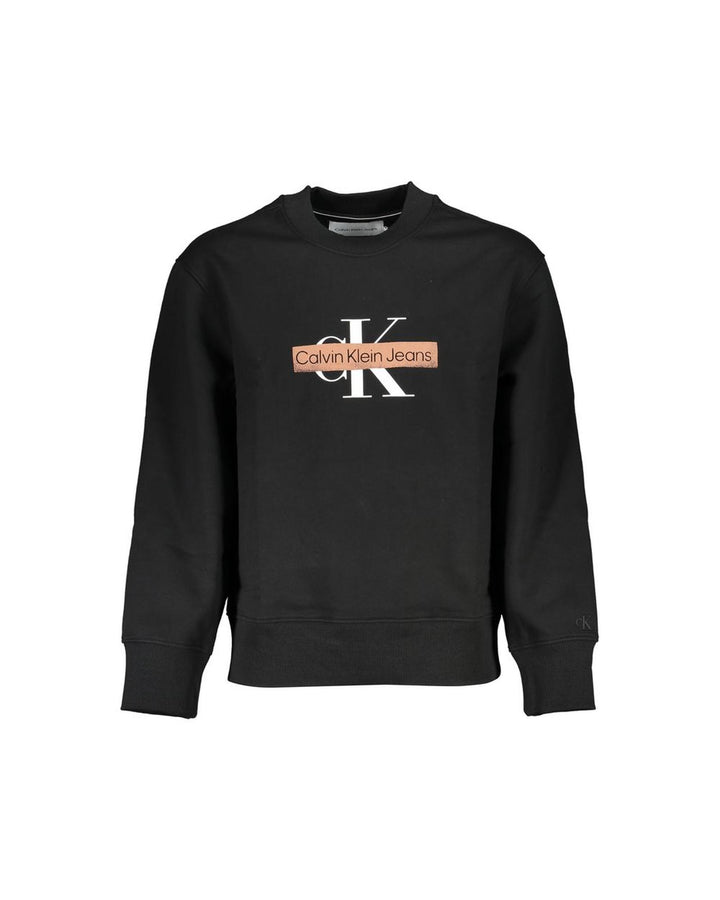 Calvin Klein Men's Black Cotton Sweater - S