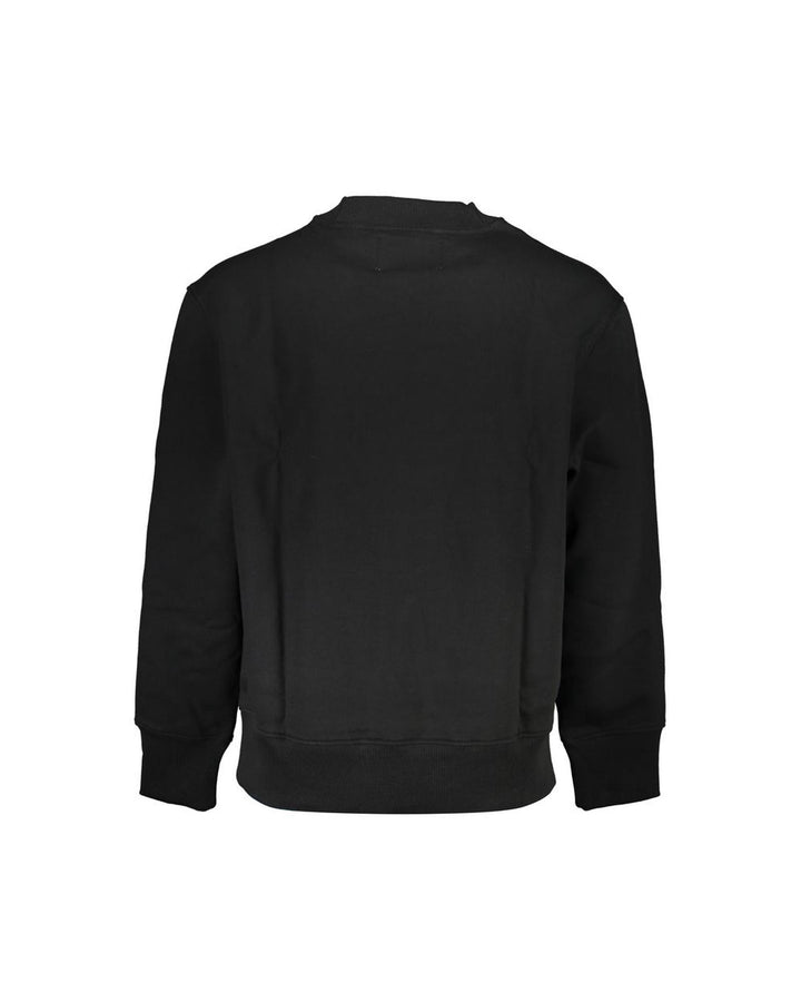 Calvin Klein Men's Black Cotton Sweater - 2XL