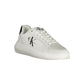 Calvin Klein Women's White Polyester Sneaker - 36 EU