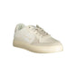 Calvin Klein Men's White Polyester Sneaker - 40 EU