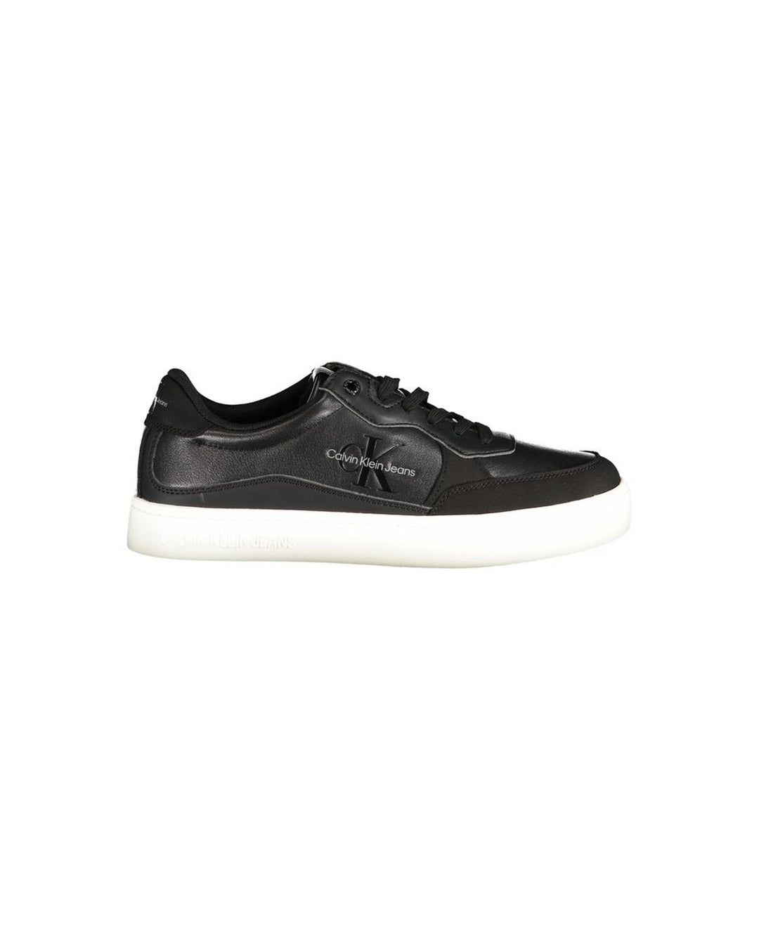 Calvin Klein Men's Black Polyester Sneaker - 41 EU