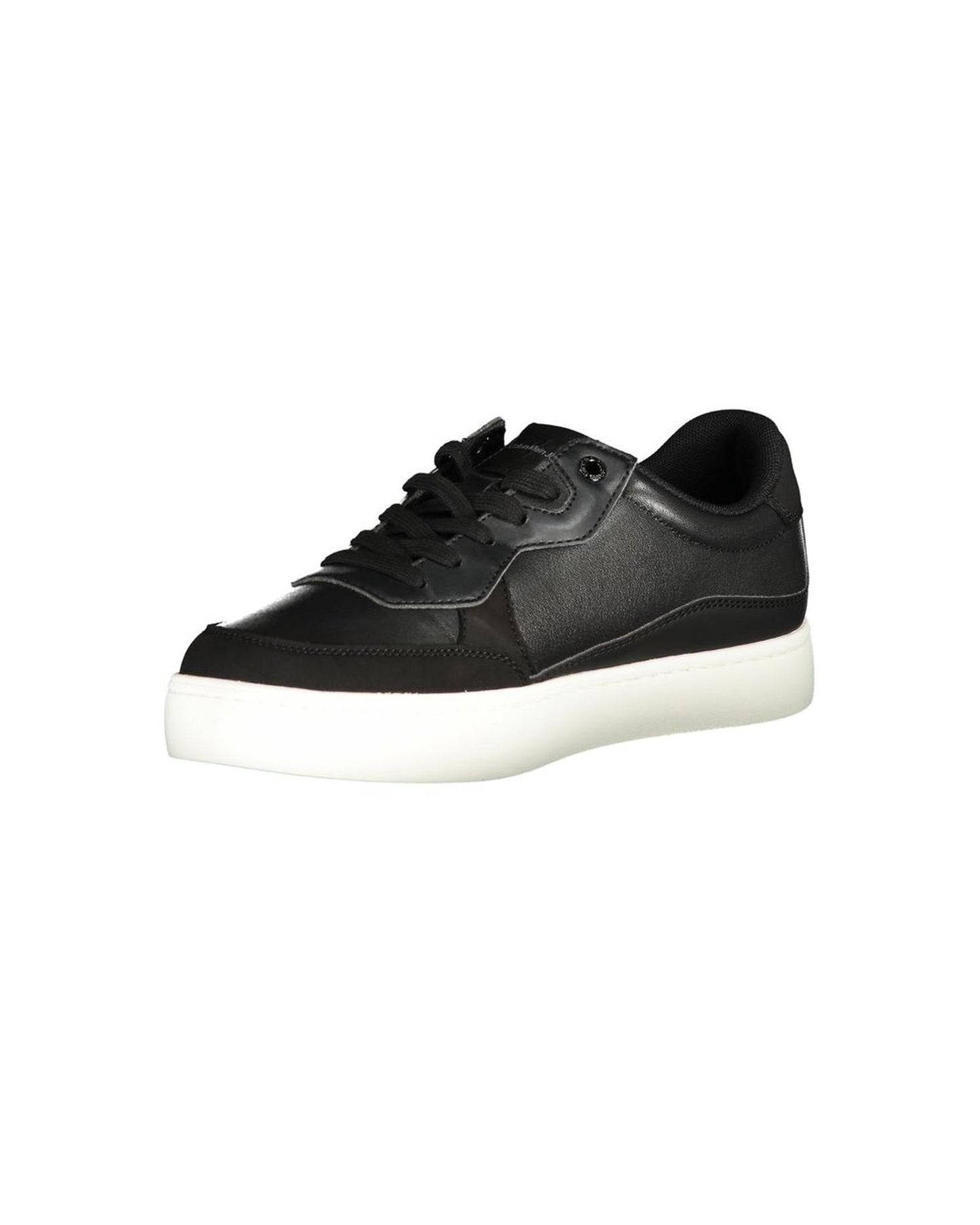 Calvin Klein Men's Black Polyester Sneaker - 44 EU