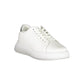 Calvin Klein Women's White Polyester Sneaker - 36 EU