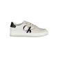 Calvin Klein Women's White Polyester Sneaker - 38 EU