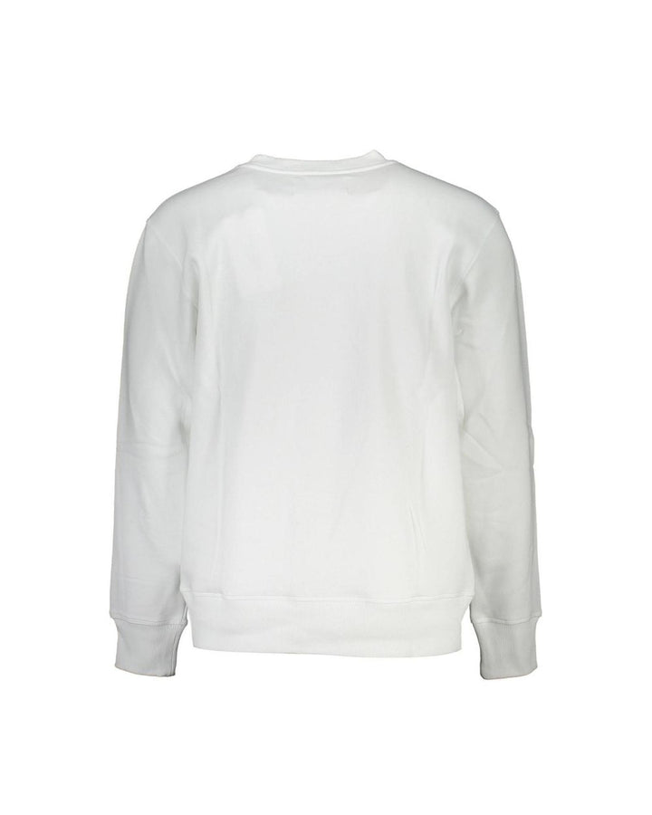 Calvin Klein Men's White Cotton Sweater - M