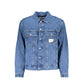 Calvin Klein Men's Blue Cotton Jacket - L