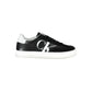 Calvin Klein Women's Black Polyester Sneaker - 37 EU