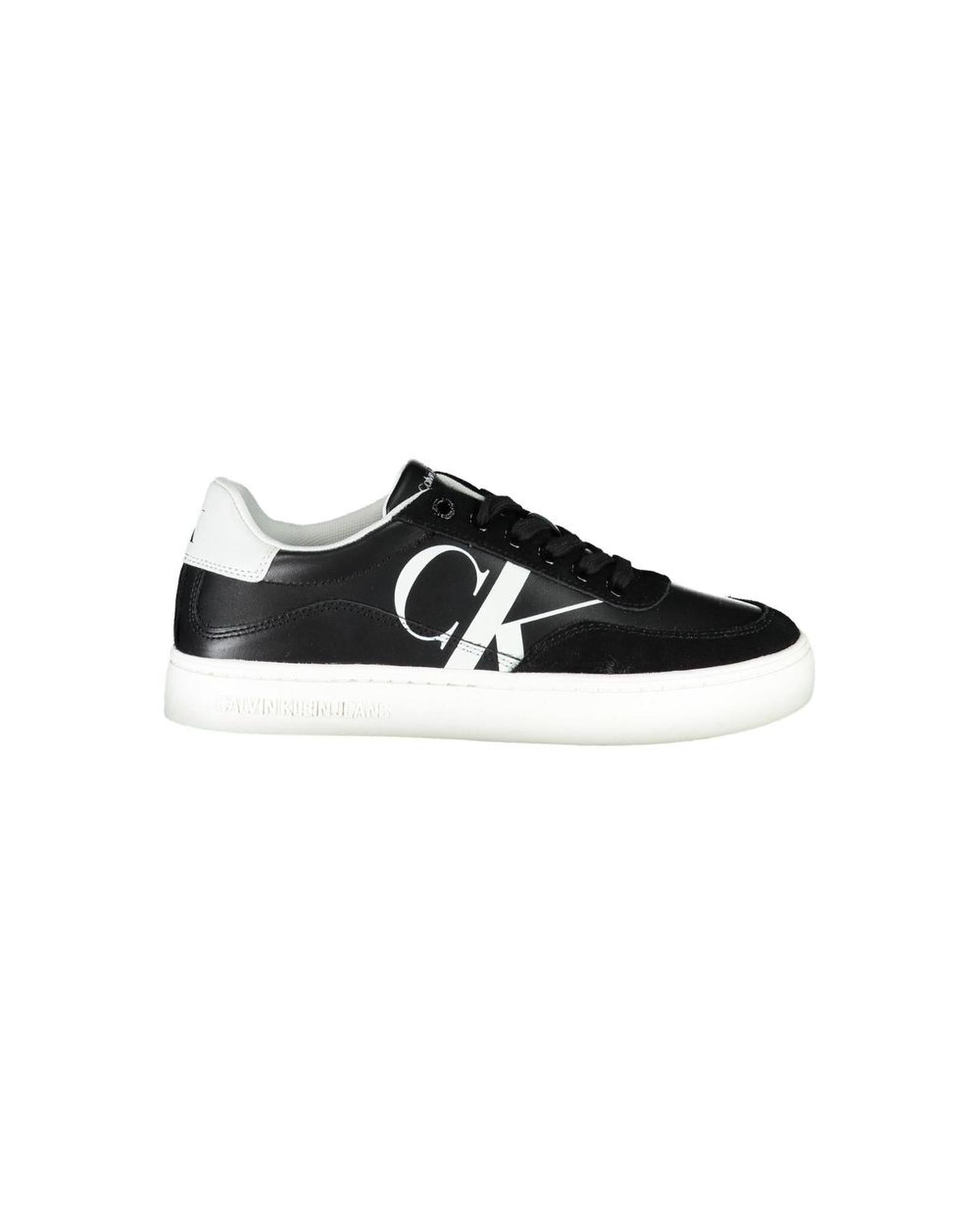 Calvin Klein Women's Black Polyester Sneaker - 39 EU