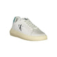 Calvin Klein Men's White Polyester Sneaker - 40 EU