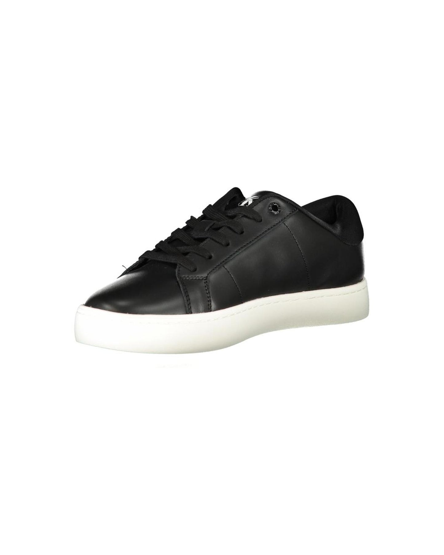 Calvin Klein Men's Black Polyester Sneaker - 43 EU