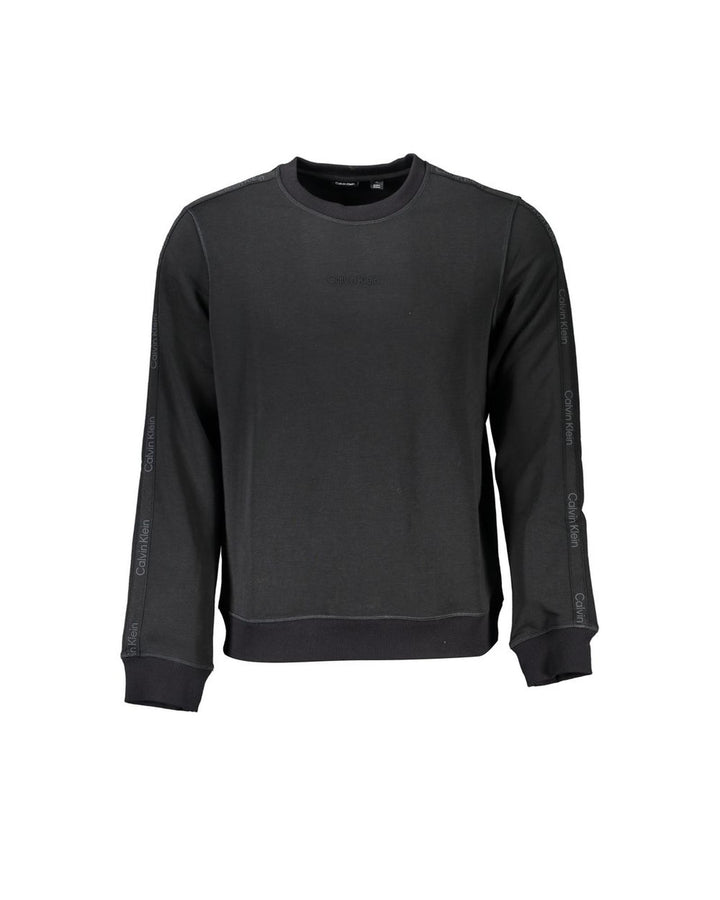 Calvin Klein Men's Black Polyester Sweater - L