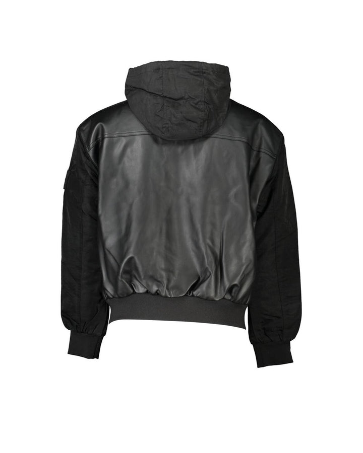 Calvin Klein Men's Black Polyethylene Jacket - L