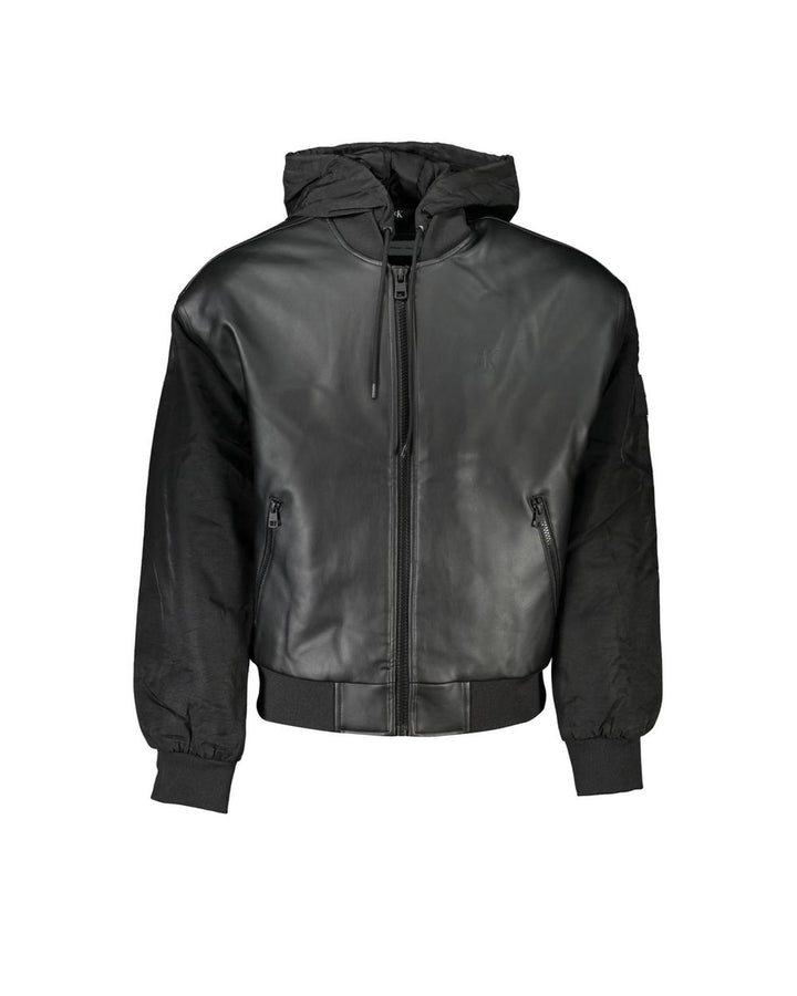 Calvin Klein Men's Black Polyethylene Jacket - M