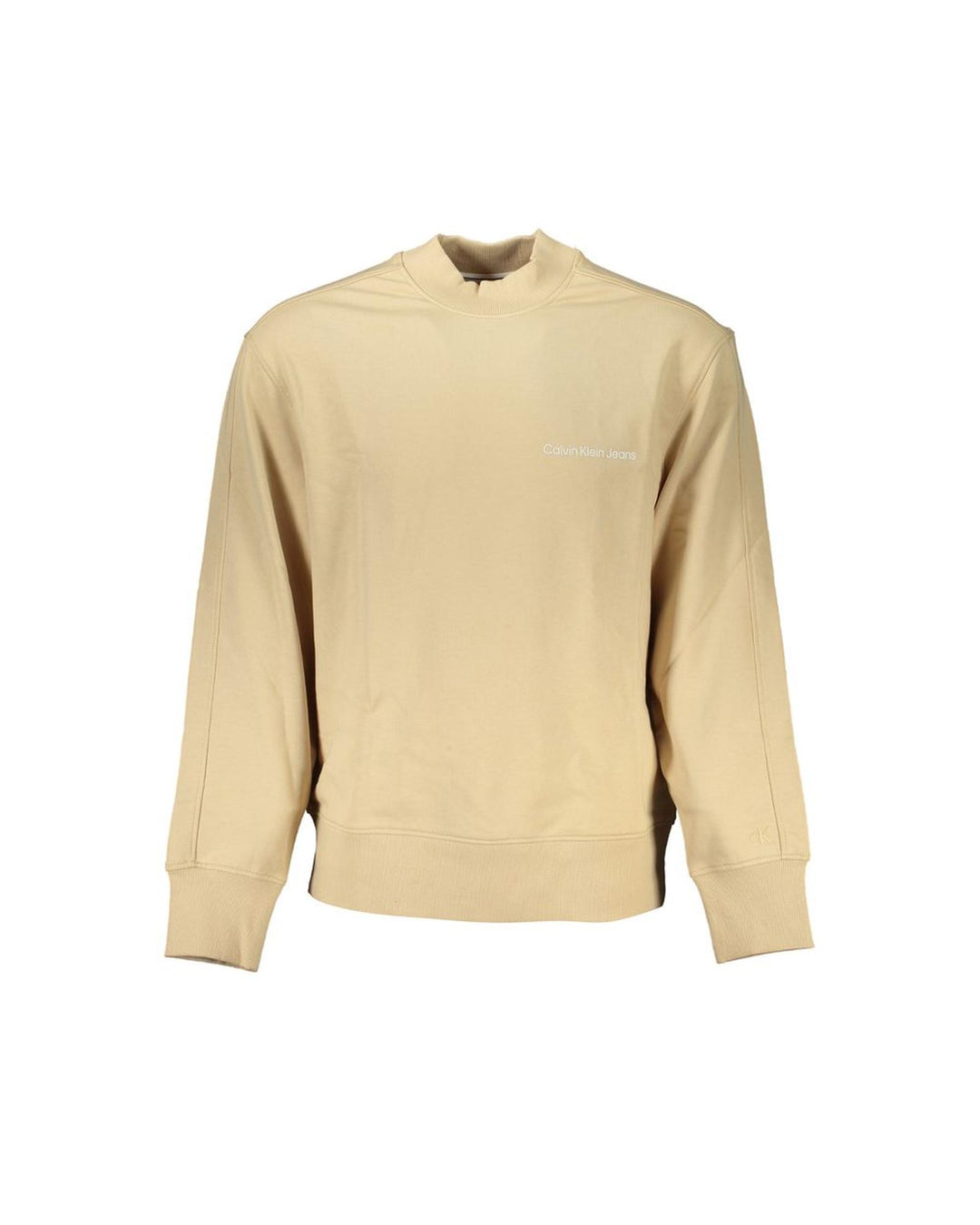 Calvin Klein Men's Beige Cotton Sweater - L