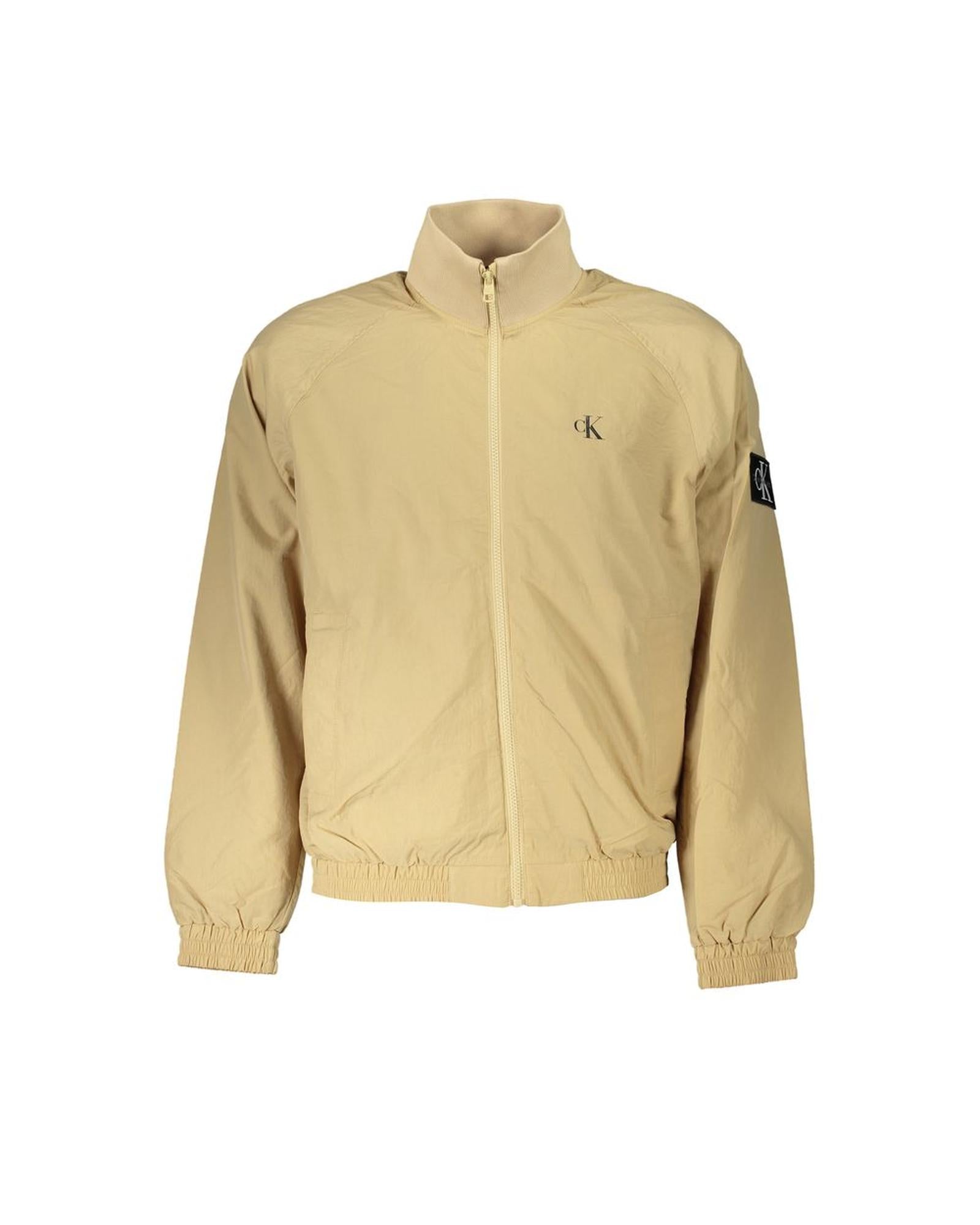 Calvin Klein Men's Beige Polyamide Jacket - M