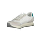 Calvin Klein Men's White Polyester Sneaker - 40 EU