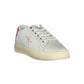 Calvin Klein Men's White Polyester Sneaker - 40 EU