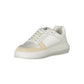 Calvin Klein Women's White Polyester Sneaker - 37 EU