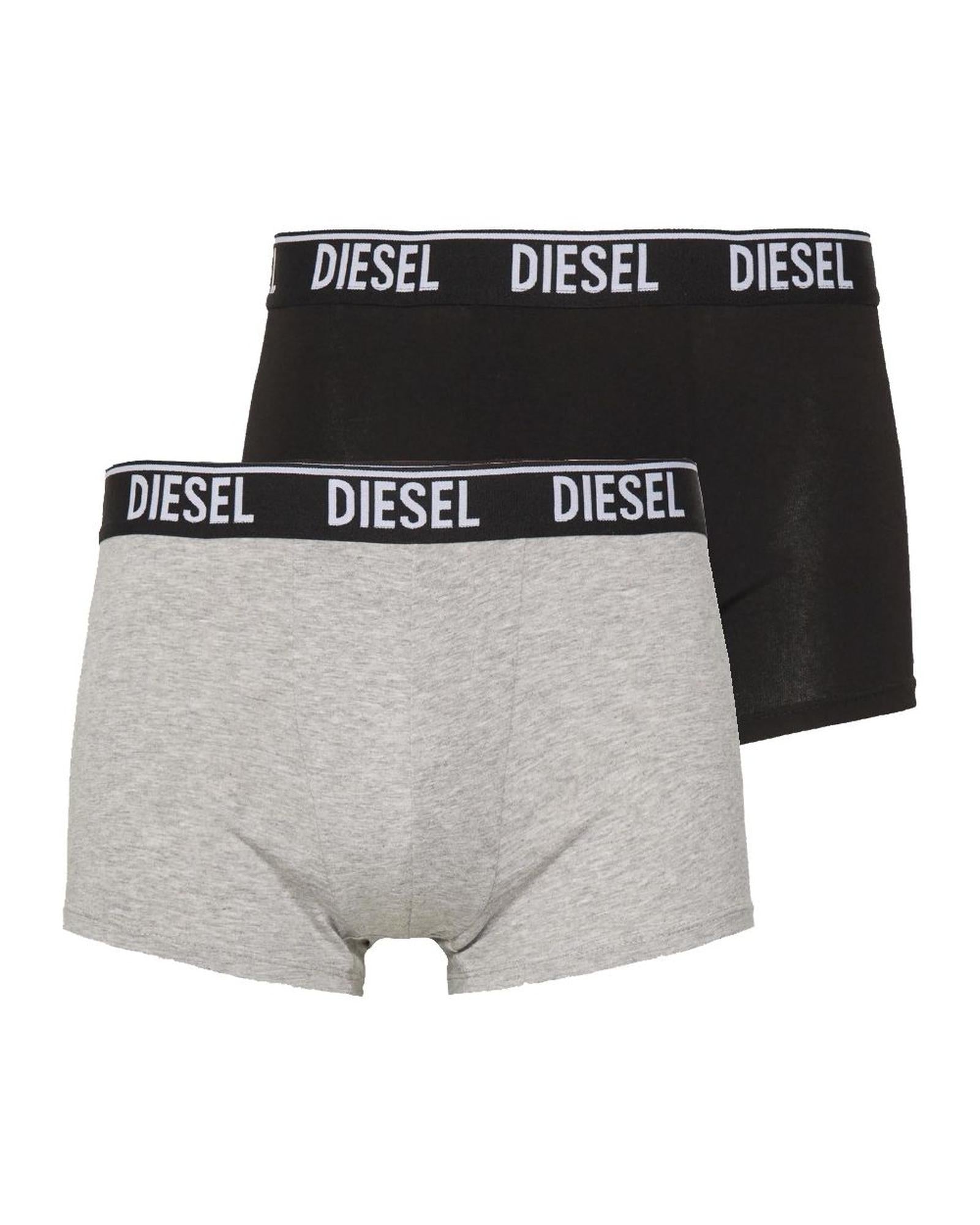 Diesel Men's Gray Cotton Underwear - XL