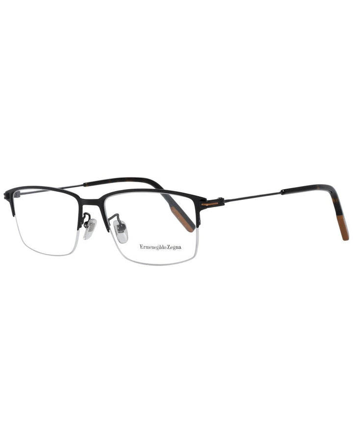 Ermenegildo Zegna Men's Black  Optical Frames - One Size