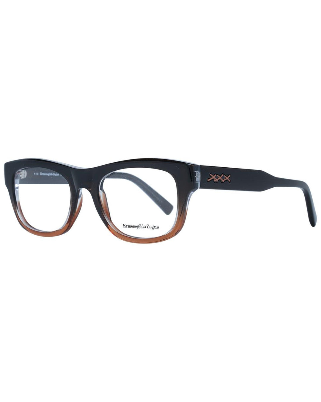 Ermenegildo Zegna Men's Brown  Optical Frames - One Size