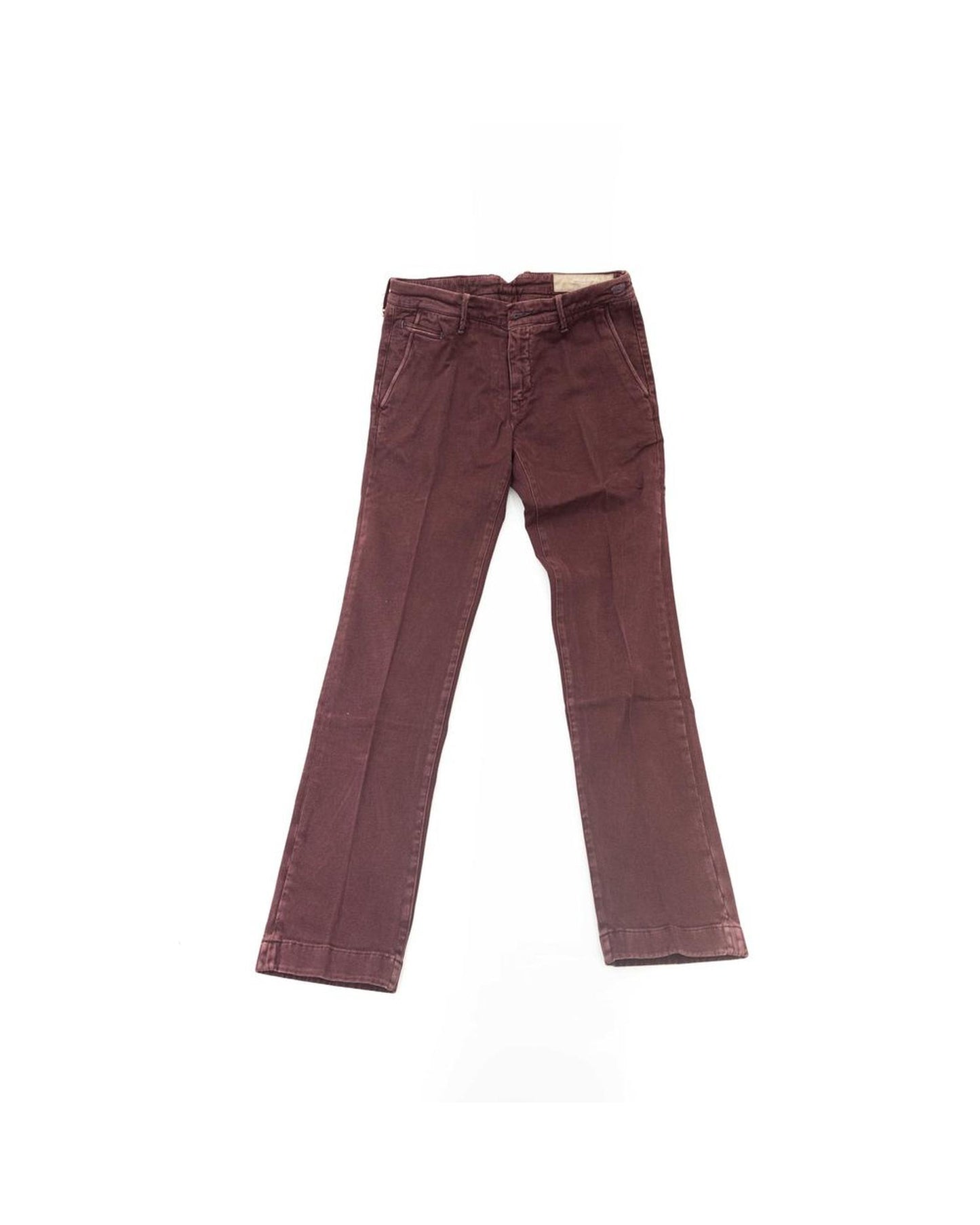 Jacob Cohen Men's Burgundy Cotton Jeans & Pant - W33 US