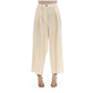 Jacob Cohen Women's Chic Beige Wool Blend Trousers - W27 US