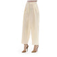 Jacob Cohen Women's Chic Beige Wool Blend Trousers - W27 US