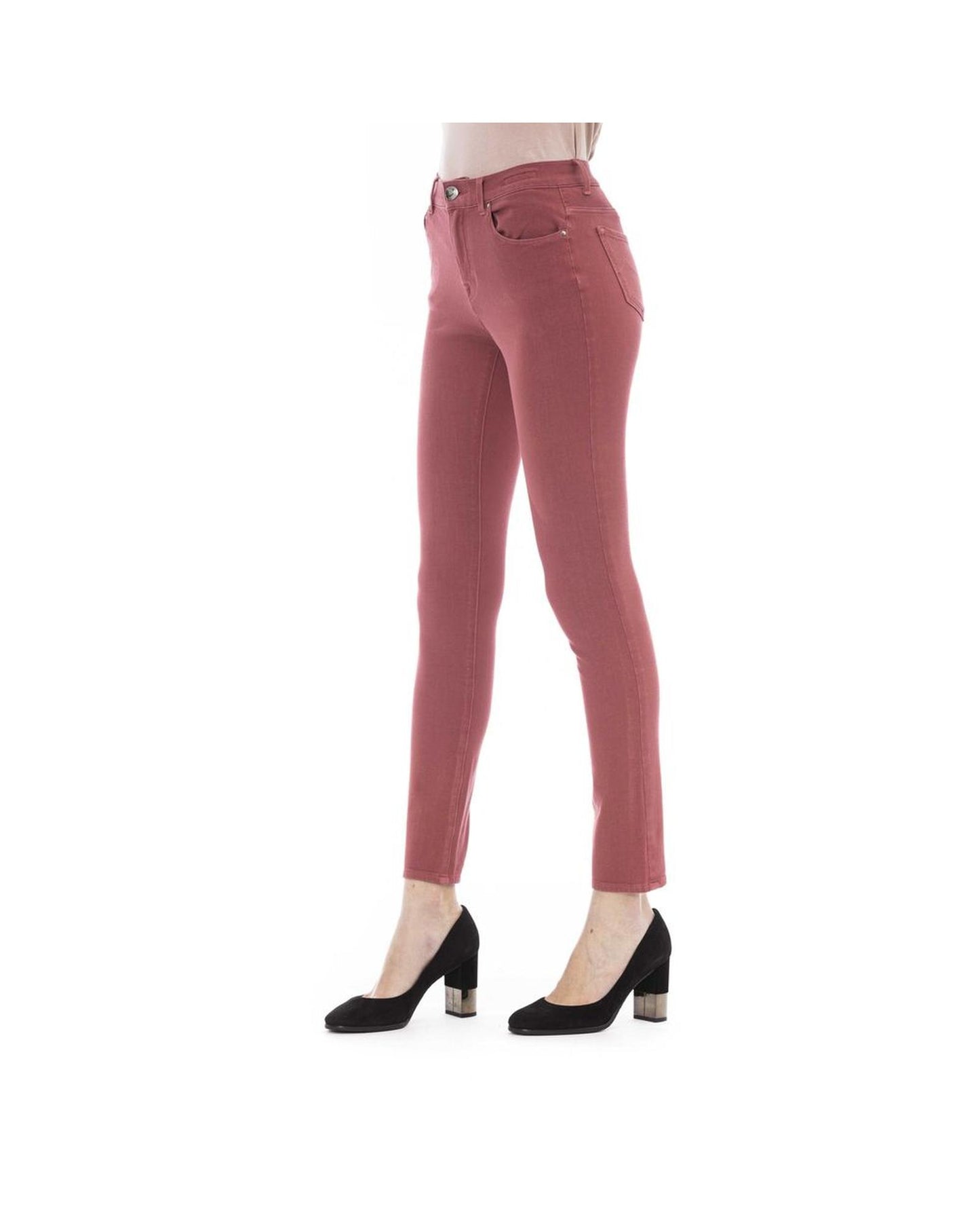 Jacob Cohen Women's Elegant Burgundy Slim-Fit Jeans - W27 US