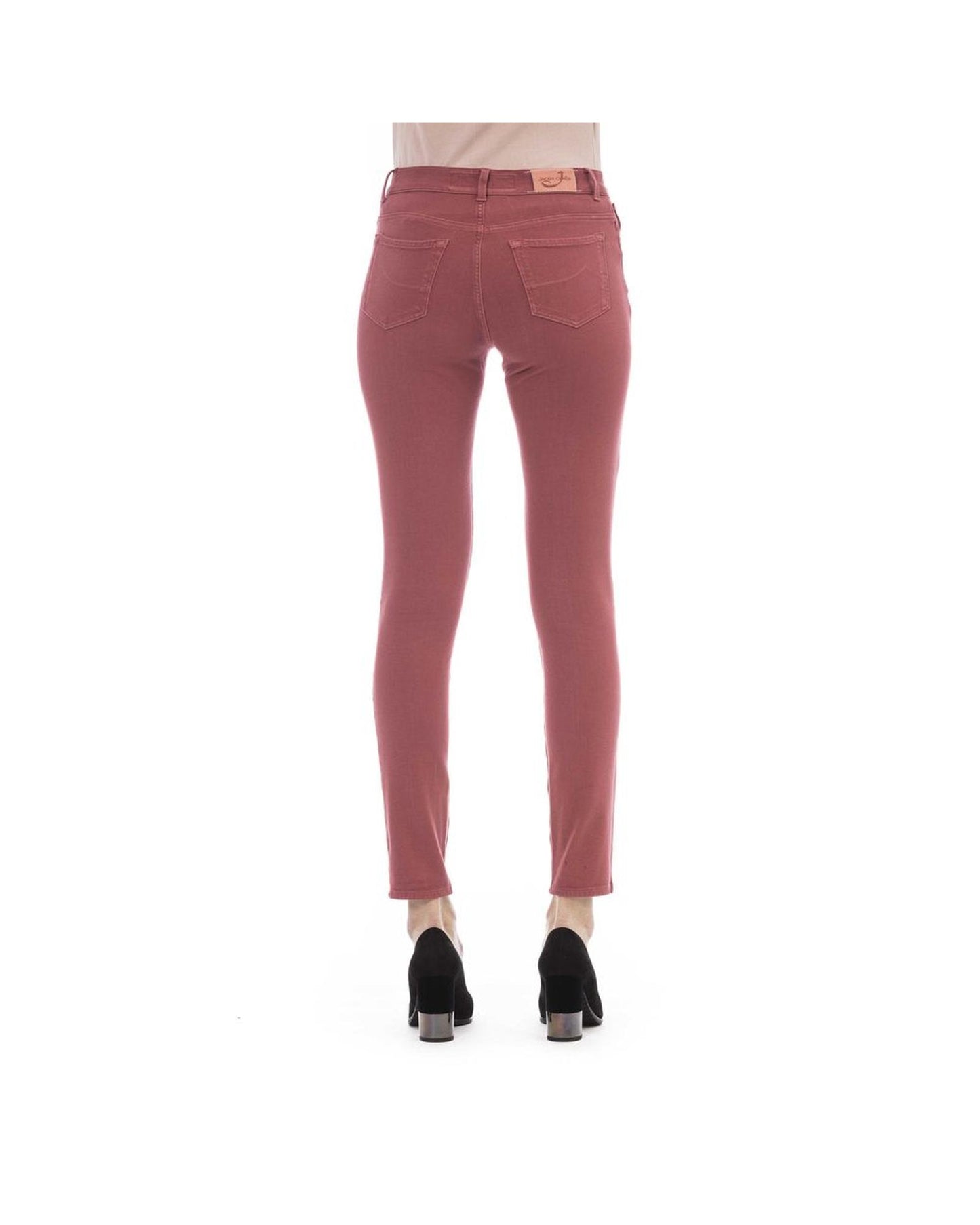 Jacob Cohen Women's Elegant Burgundy Slim-Fit Jeans - W27 US