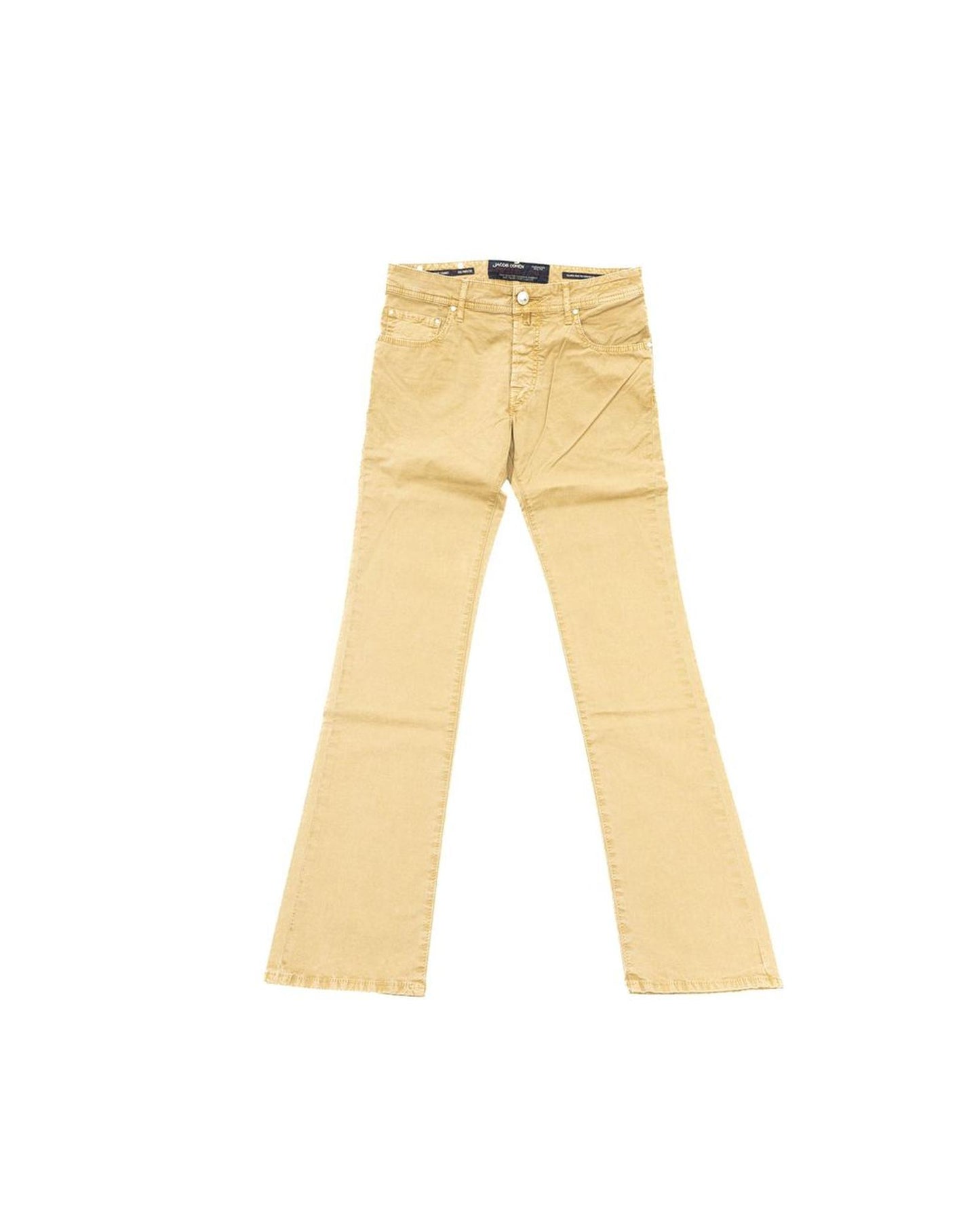 Jacob Cohen Men's Elegant Beige Cotton Blend Jeans - W31 US