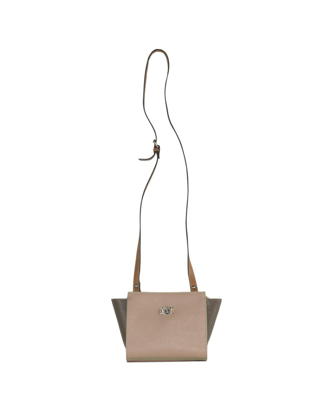 La Martina Women's Beige Leather Crossbody Bag - One Size