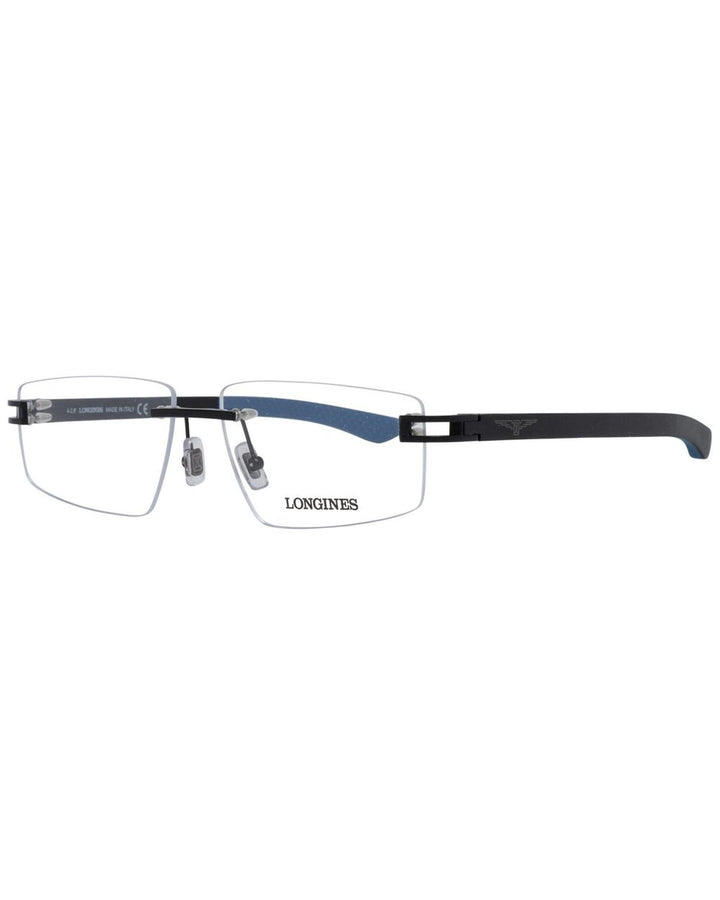 Longines Men's Black  Optical Frames - One Size