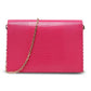 Love Moschino Women's Fuchsia Artificial Leather Crossbody Bag - One Size