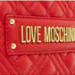 Love Moschino Women's Red Artificial Leather Crossbody Bag - One Size