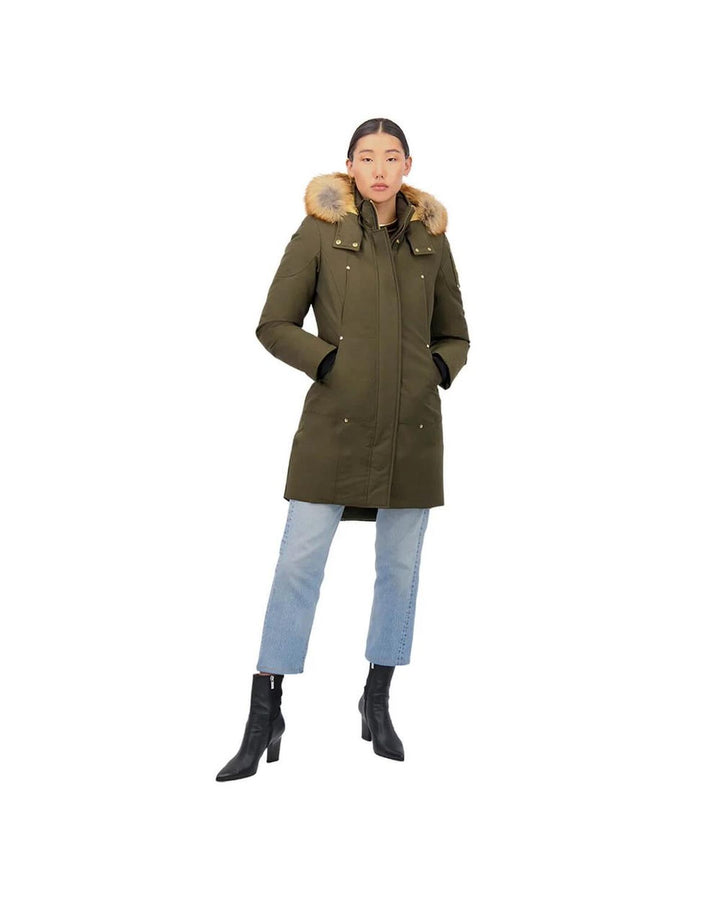 Moose Knuckles Women's Army Cotton Jackets & Coat - L