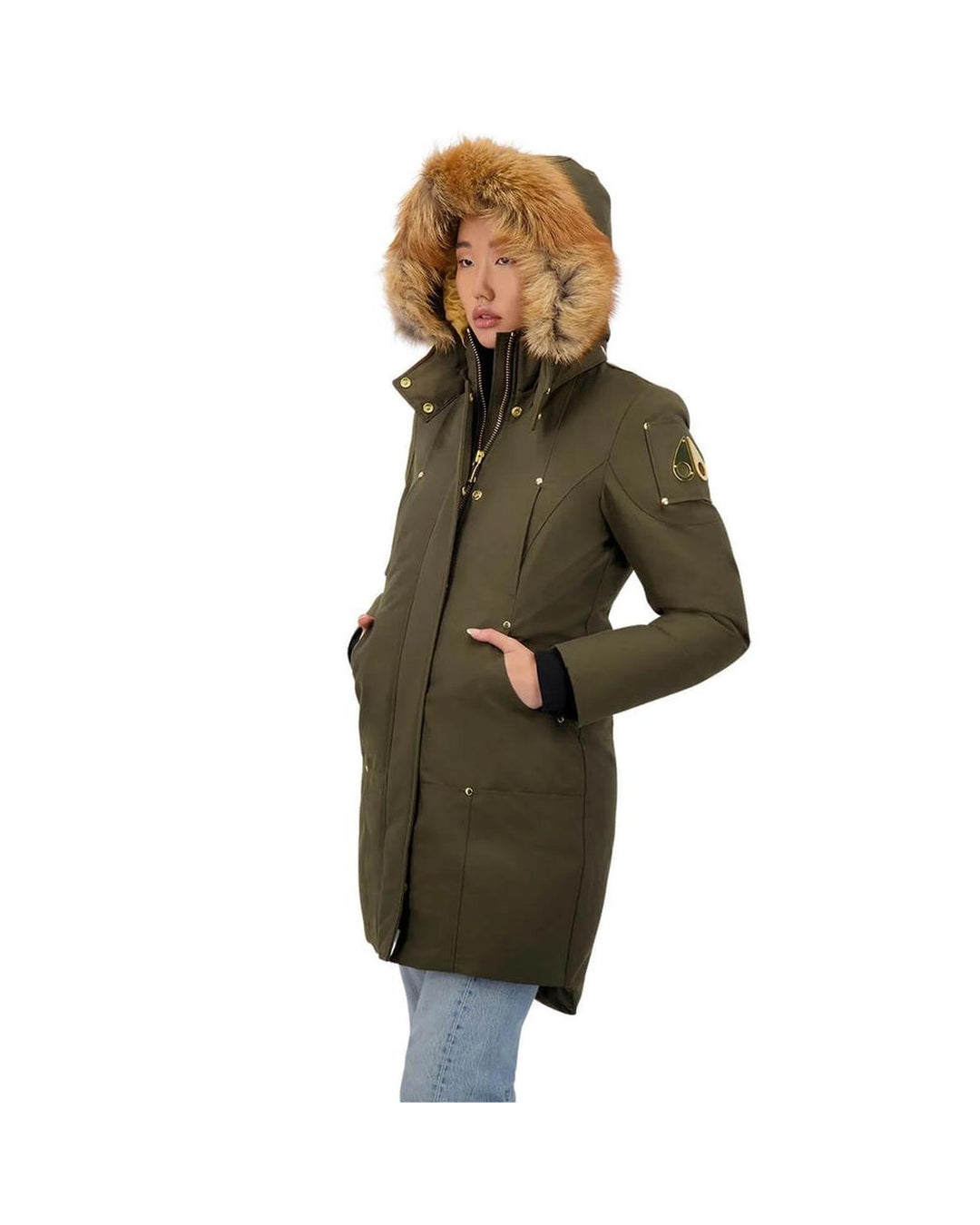 Moose Knuckles Women's Army Cotton Jackets & Coat - S