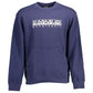 Napapijri Men's Blue Cotton Sweater - M