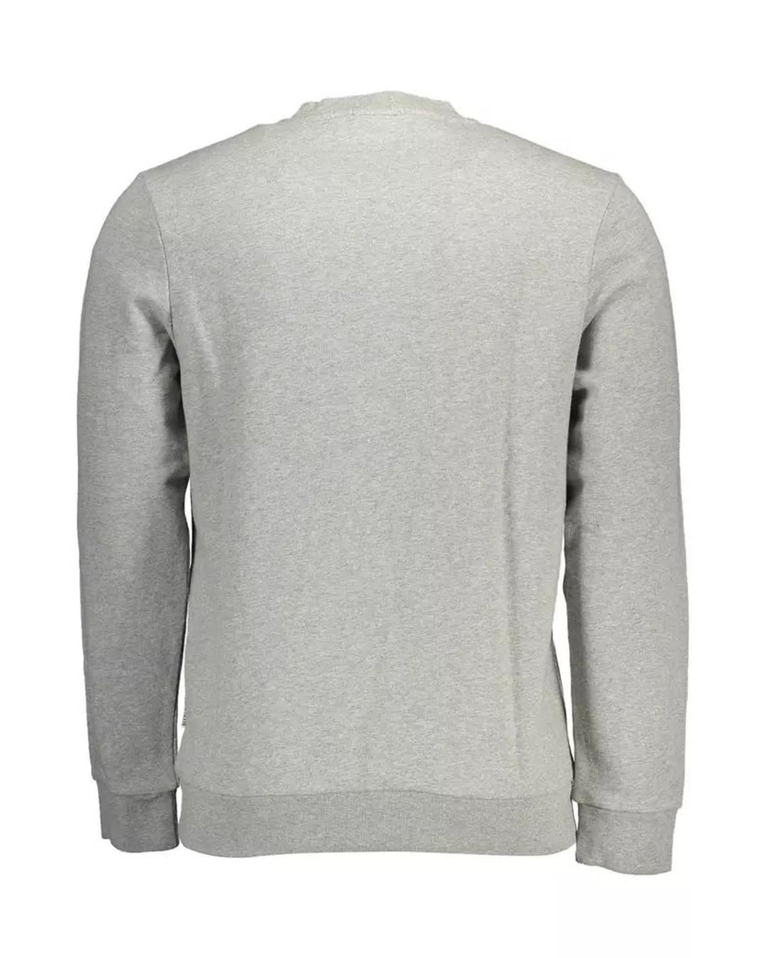 Napapijri Men's Gray Cotton Sweater - L