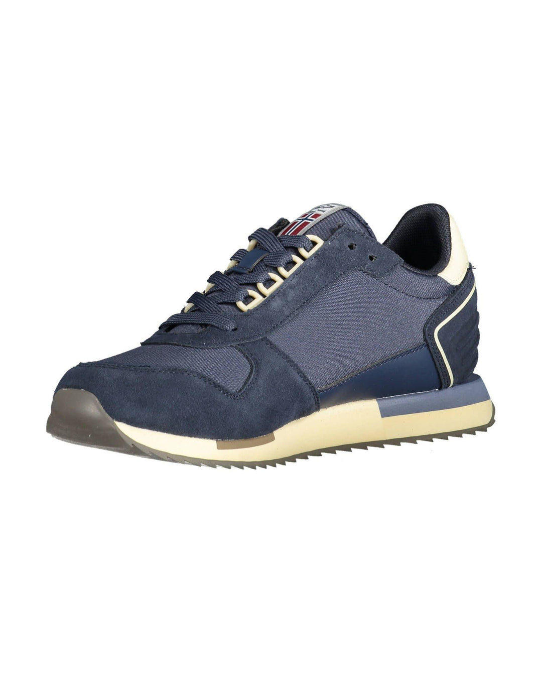 Napapijri Men's Blue Polyester Sneaker - 44 EU