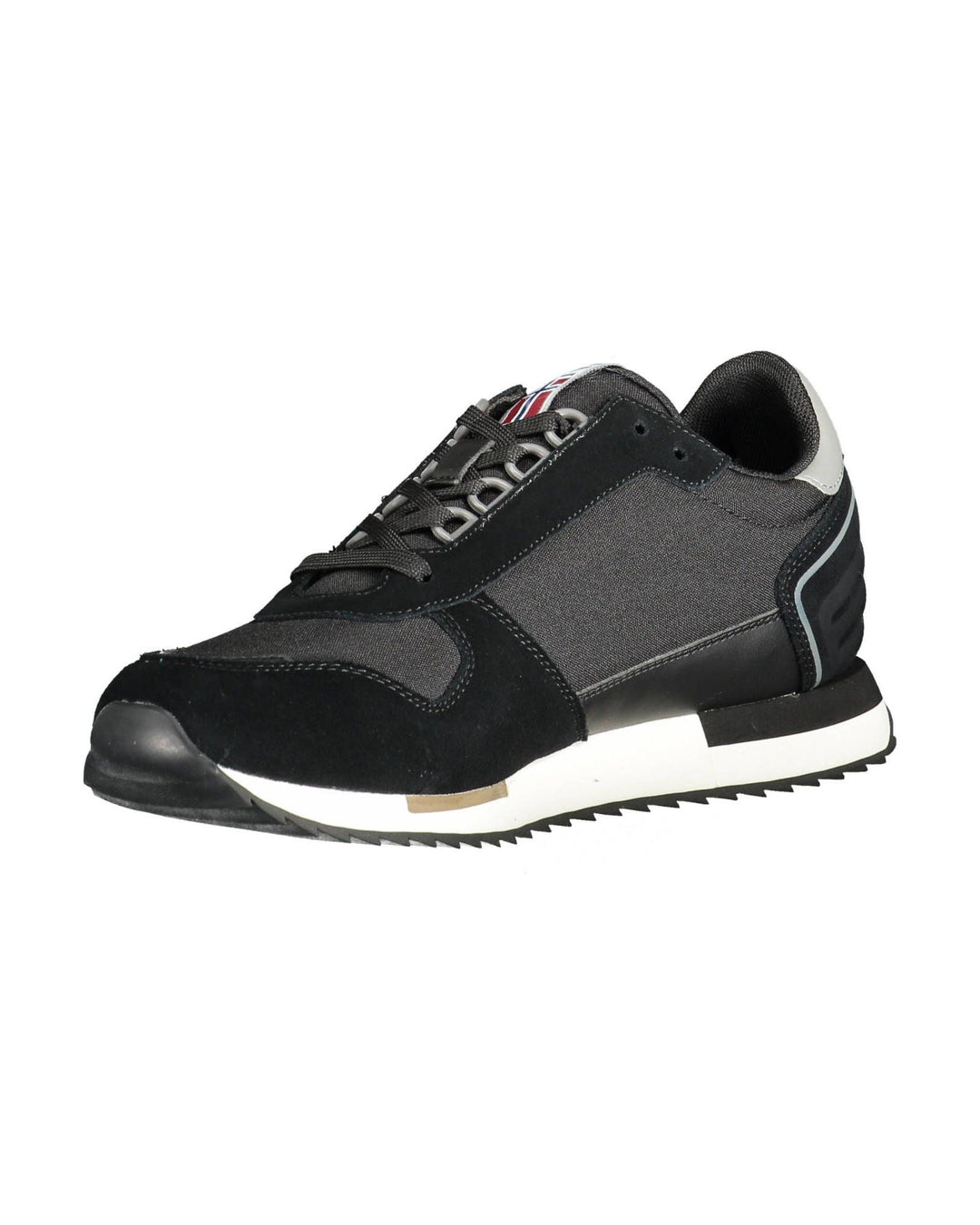 Napapijri Men's Black Polyester Sneaker - 41 EU