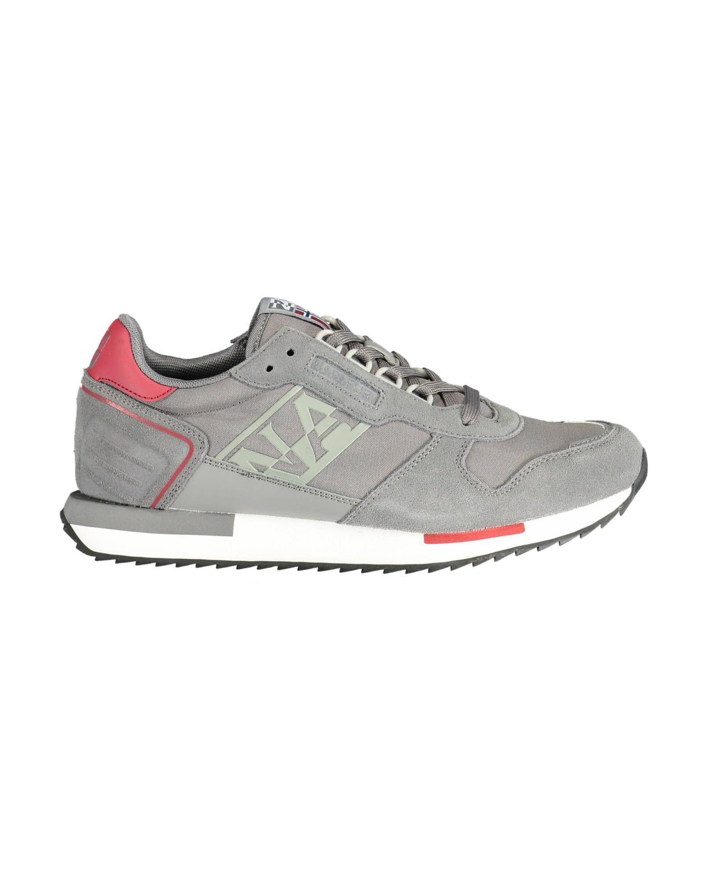 Napapijri Men's Gray Polyester Sneaker - 41 EU